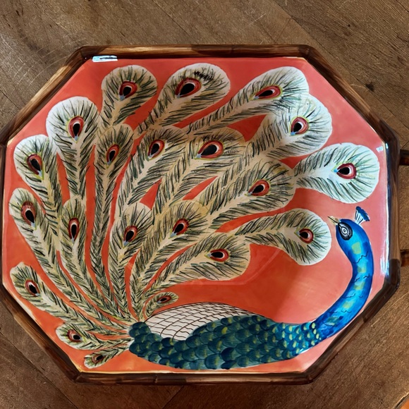 Artesian Road Collection by Tracy Porter Octagonal Serving Bowl - Picture 2 of 4